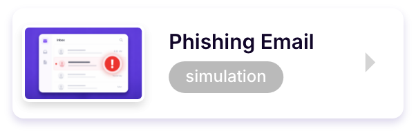 Phishing Email — simulation