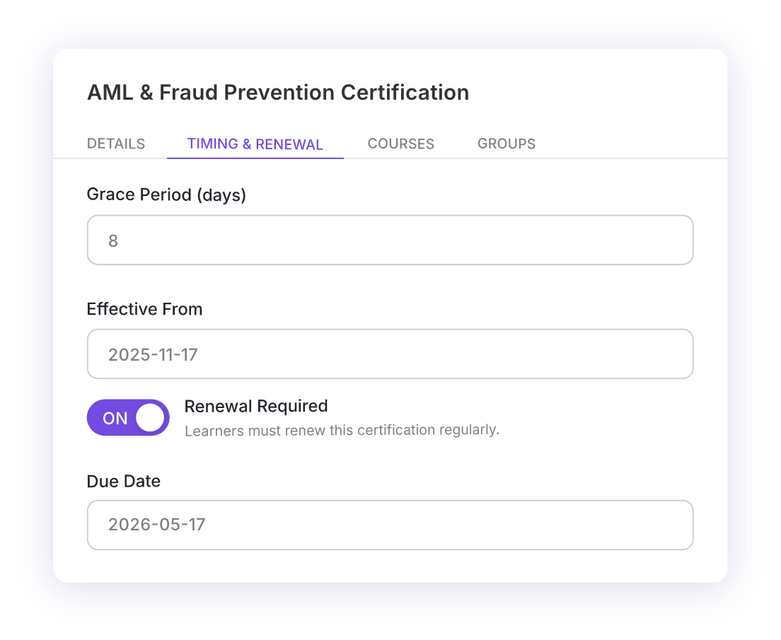 Auto-Renewal